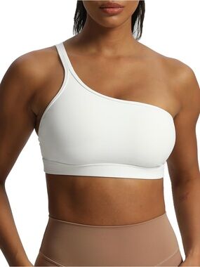 Aoxjox Women's One Shoulder Astoria Asymmetrical Bra size small (new)